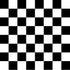 CHECKERED BUNTING FLAG Race Car Chequered Flag Banner Hanging Decoration Triangular - 3.6 Metres