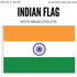 India Country Flag Indian Heavy Duty National Cricket Diwali Divali - 150cm x 90cm