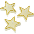 1 Pack of 2 Star Shape Candles Tealight Wedding Crystal Wax