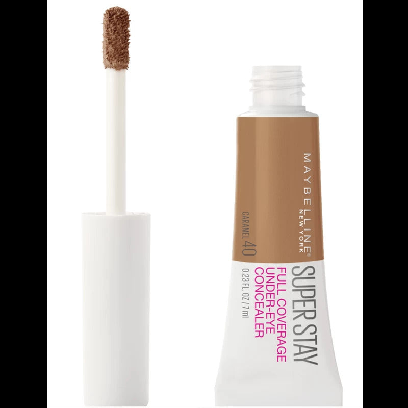 Maybelline New York SuperStay 24hr Longwear Liquid Concealer, Caramel 40