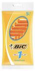 Classic Disposable Sensitive Single Blade Shaving Razor - 1 Pack of 5