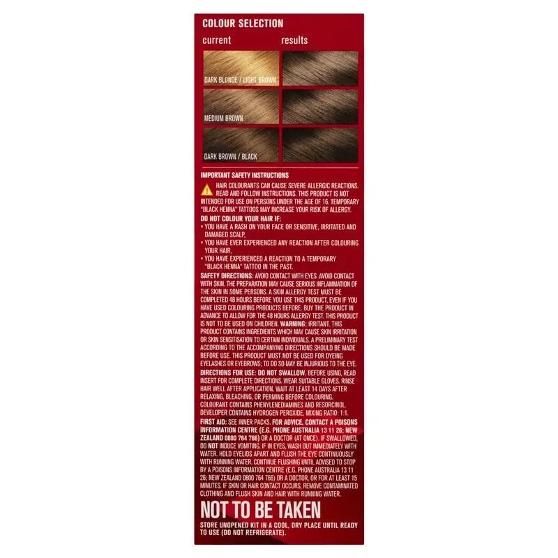 ColorSilk 20 Brown Black Permanent 3D Hair Colour w/ Keratin - Brown/Black