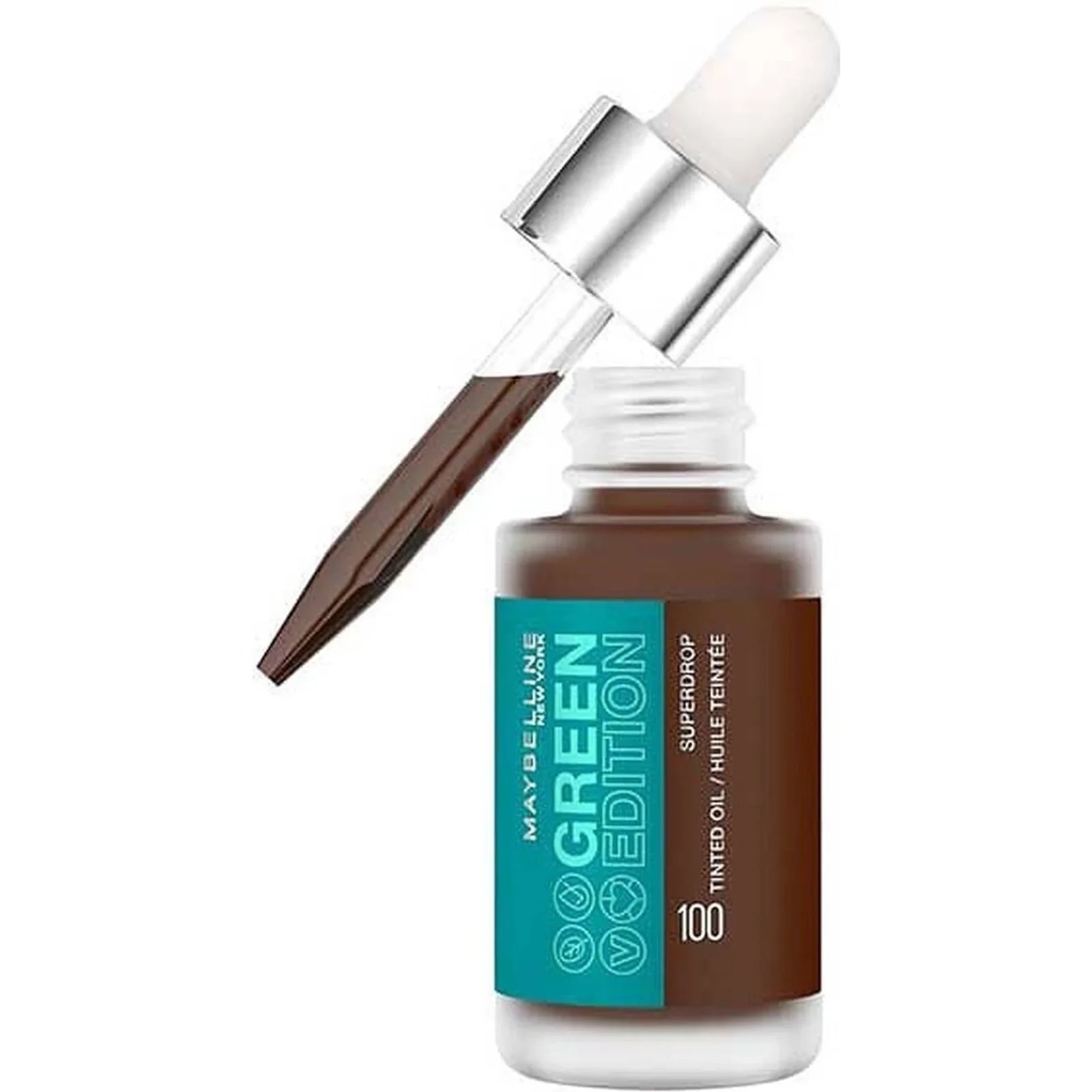 Green Edition Superdrop Tinted Oil Foundation – Shade 100
