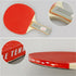 2 Players Table Tennis Set 2 Rackets Bats with 3 Ping Pong Balls Home Sports