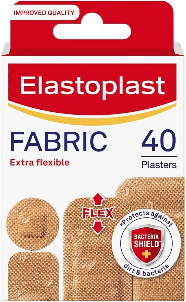 Fabric Extra Flexible Plaster, Pack of 40