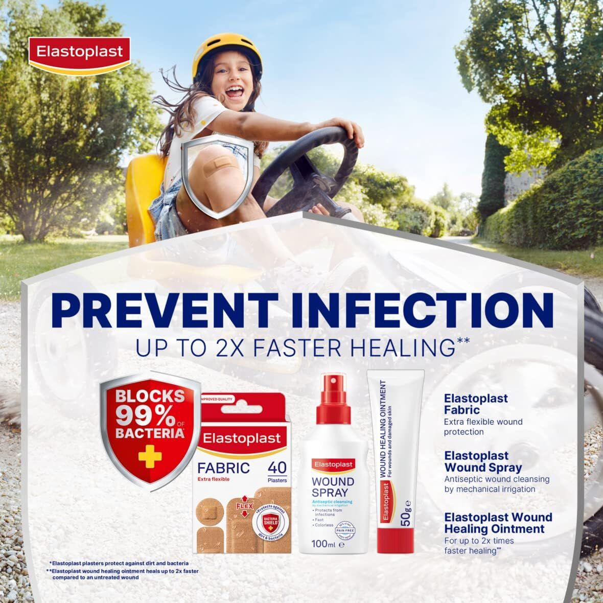 Fabric Extra Flexible Plaster, Pack of 40