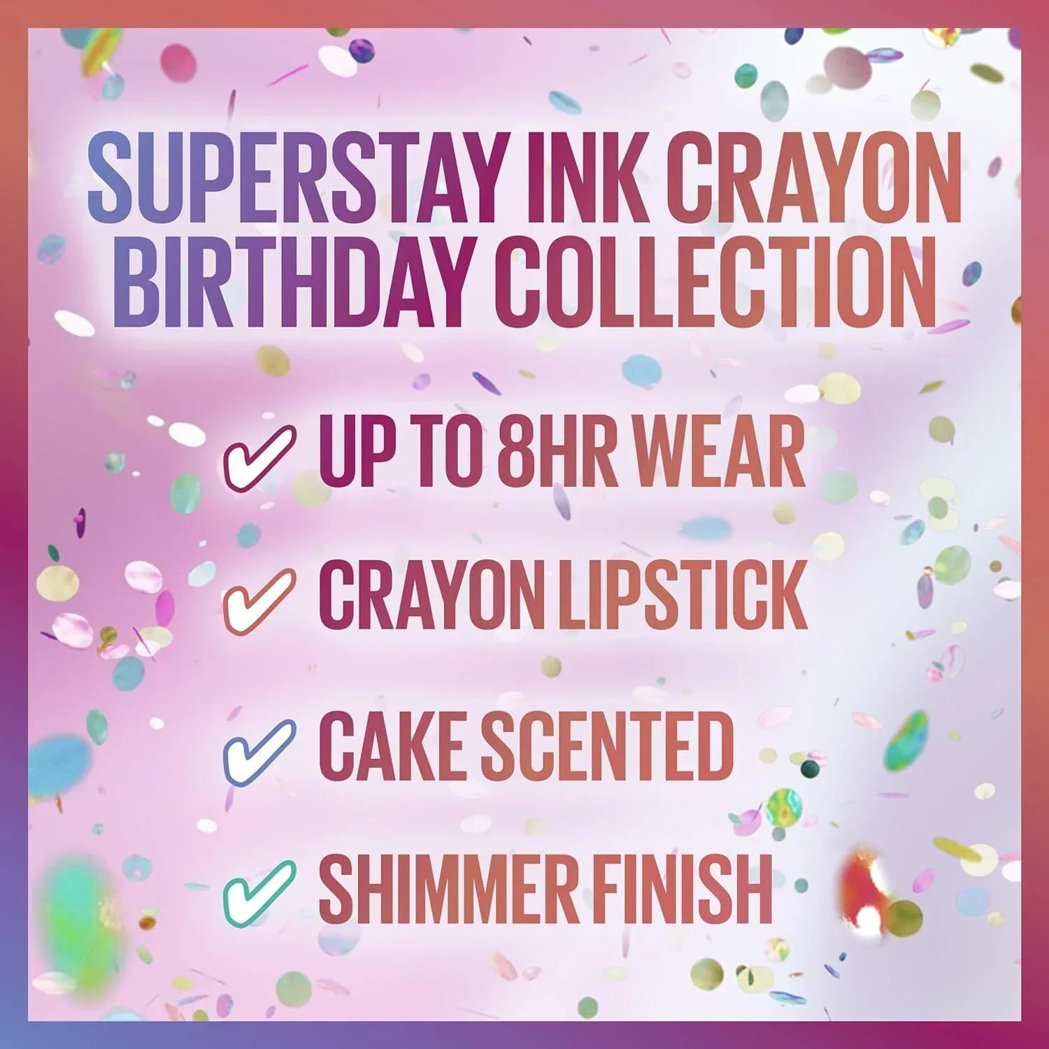 3x  New York Superstay Ink Longwear Crayon Lipstick - Throw a Party 170