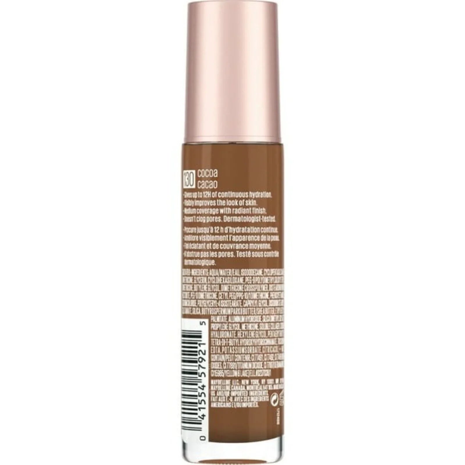 Dream Radiant Liquid Foundation Makeup, 130 Cocoa, 1 fl oz