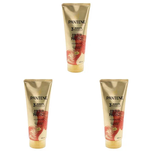 3x  400ml 3 Minute Miracle Colour w Oxiblock Intensive Conditioner