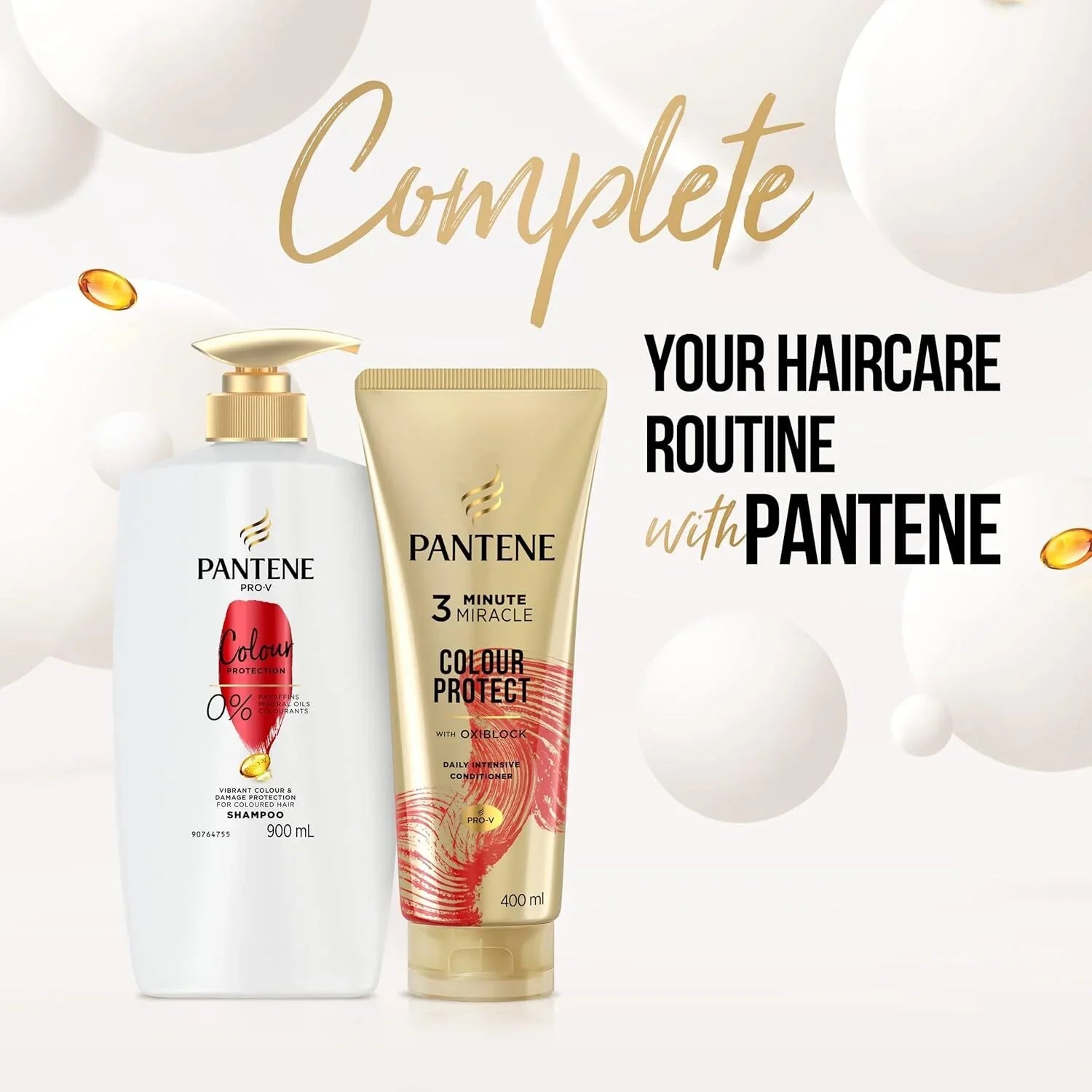 3x  400ml 3 Minute Miracle Colour w Oxiblock Intensive Conditioner