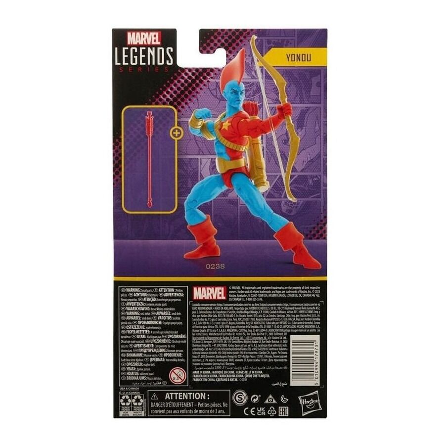 Legends Guardians of the Galaxy Yondu 6-Inch Action Figure – Classic Comic Version