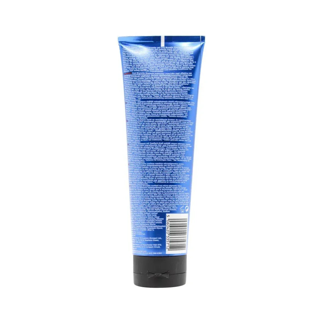 6x  250ml Blue Toning Shampoo - Erases Red & Orange from Cool Brunette Hair