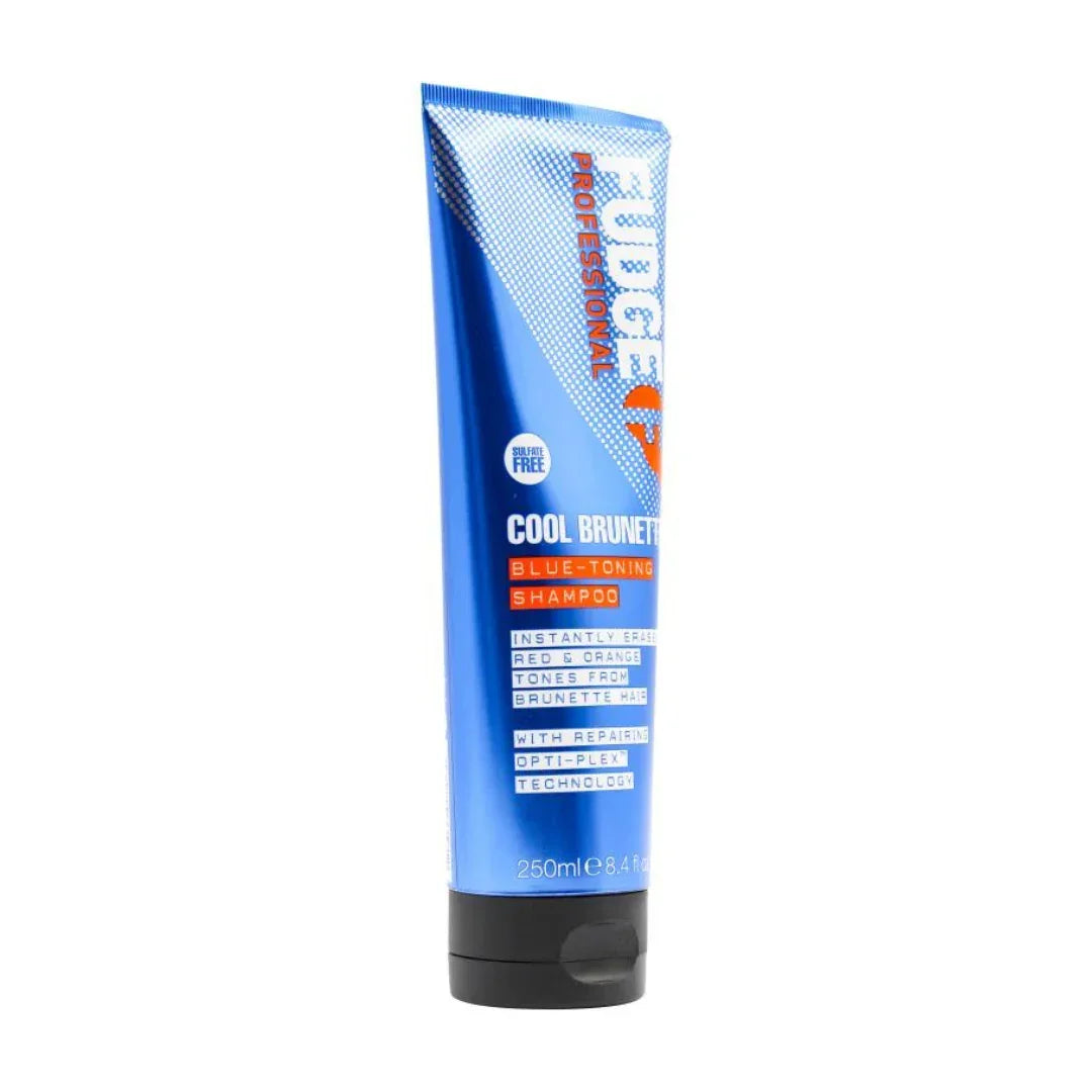 6x  250ml Blue Toning Shampoo - Erases Red & Orange from Cool Brunette Hair