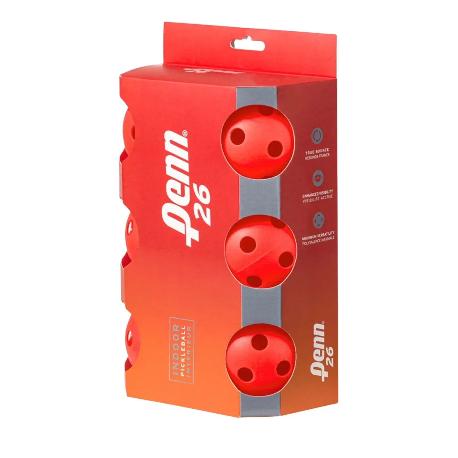 26 Indoor Pickleball Balls - 1 Pack of 6 Balls