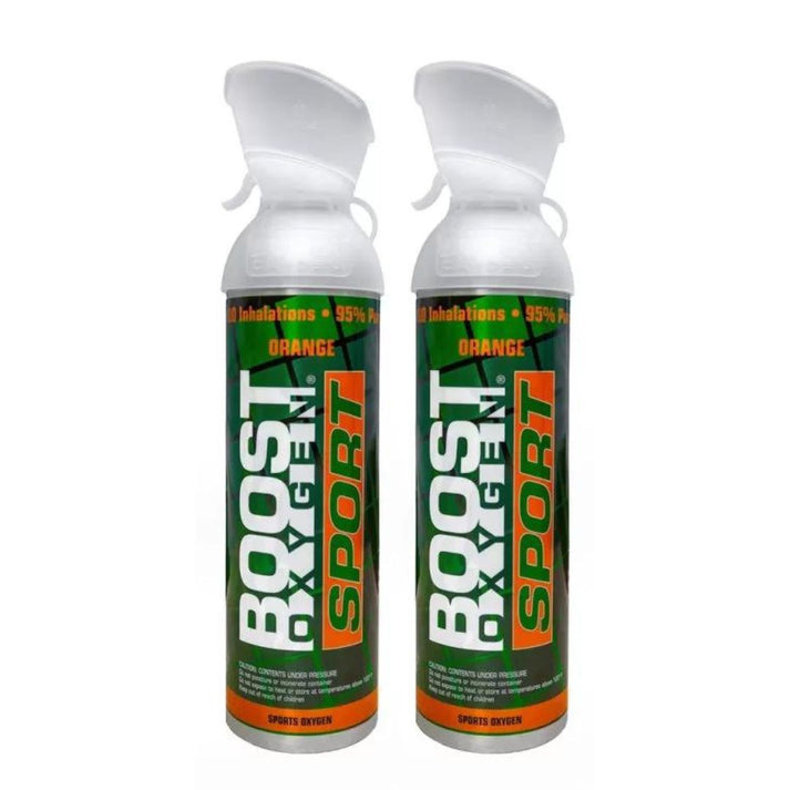 2x 10 Litres of Boost Sport Oxygen in a Can Supplemental - 200 Breath Large