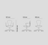 UFOU Joyin Tail Designer Ergonomic Chair - Whale