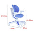 Ergonomic Children Kids Study Chair Set of 2 Height Adjustable - Blue