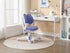 Ergonomic Children Kids Study Chair Set of 6 Height Adjustable - Blue