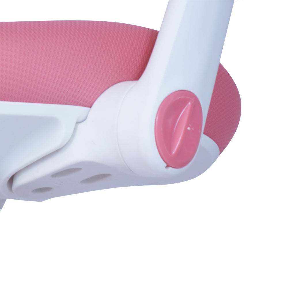 6x Ergonomic Children Kids Study Chairs Height Adjustable - Pink