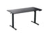 Ergonomic Kids Study Chair & Adjustable Electric Standing Desk Set – Blue Chair & Black Desk
