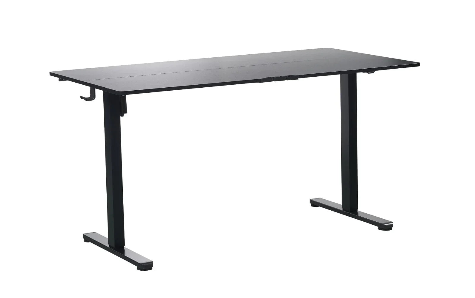 Ergonomic Kids Study Chair & Adjustable Electric Standing Desk Set – Blue Chair & Black Desk