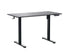 120 x 60cm Electric Standing Desk Height Adjustable Motorised Electric Sit Stand in Black