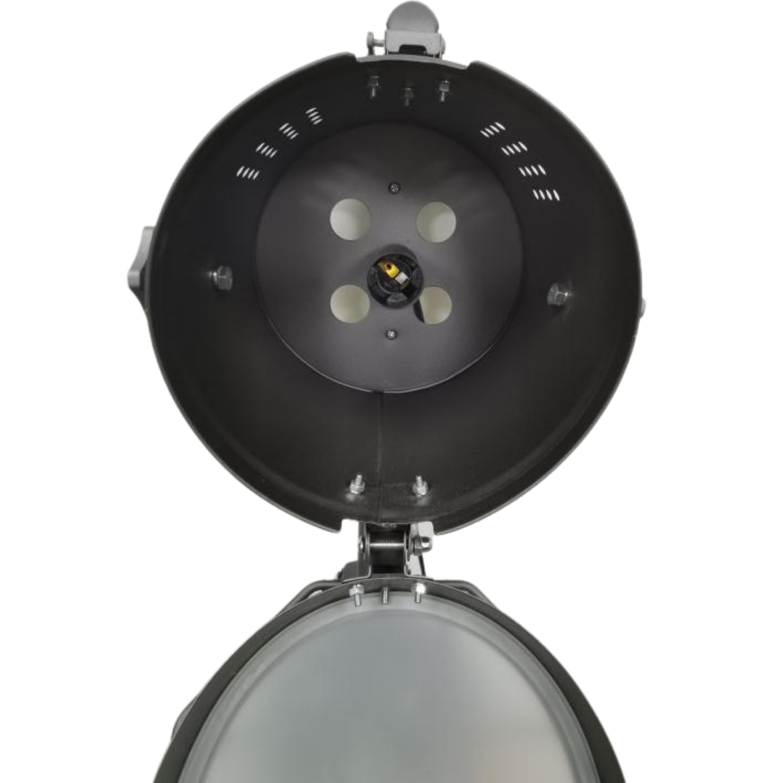 139cm Nautical Tripod Floor Lamp w Steel Grey Lamp Head Searchlight Spot Light Modern