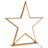 87cm Bamboo Star Table Lamp Desk Light LED Strip Modern Designer - Natural