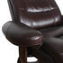 Julio Faux Leather Premium Reclining Lounge Arm Chair w/ Ottoman Swivel Sofa