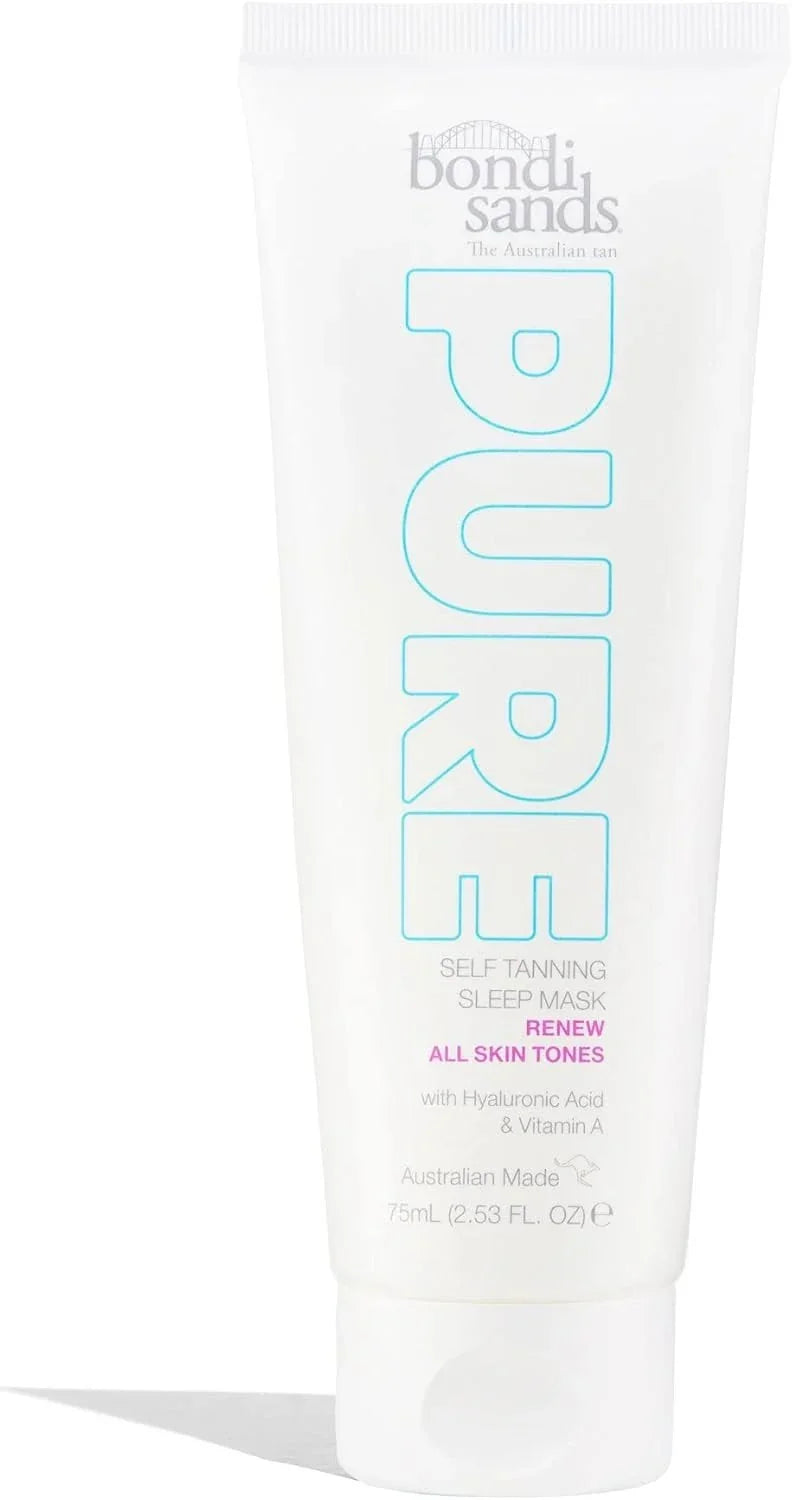 75m L Pure Self Tanning Sleep Mask Renew Hyaluronic Acid & Vitamin A
