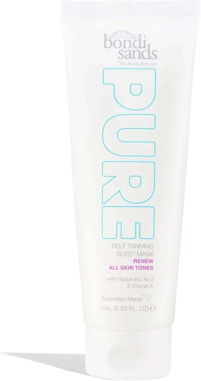 75m L Pure Self Tanning Sleep Mask Renew Hyaluronic Acid & Vitamin A