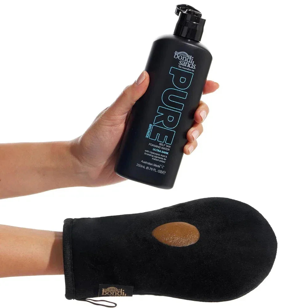 200ml Pure Bronze Self Tan Tanning Foaming Water Ultra Dark