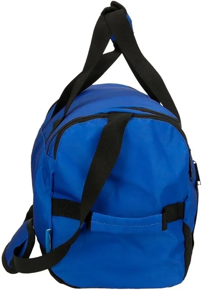 Malden Duffle Gym Bag in Blue/Black/White