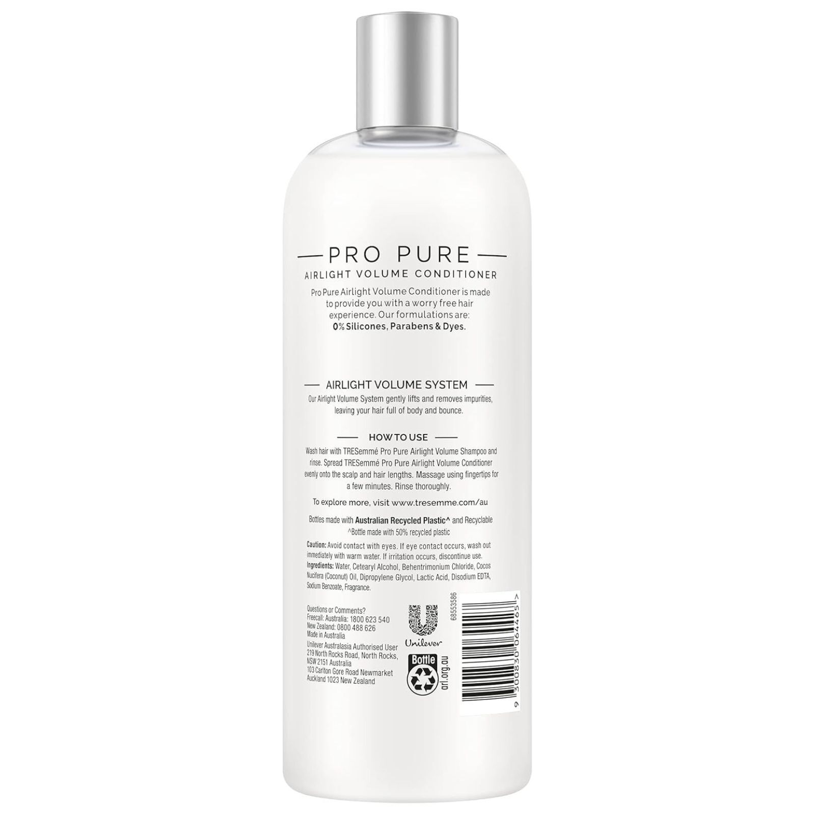 Professional Conditioner  Pro Pure Airlight Volume - 675 ml