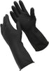 96 Pairs  Heavy Duty Latex Gloves w/ Cotton Lining - Large Size Bulk (1 Carton)