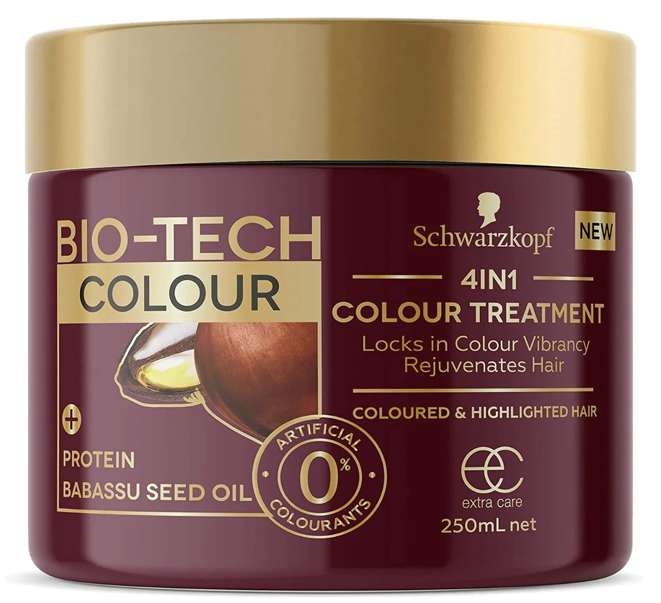 Bio-Tech 4-in-1 Colour Treatment Protein Babassu Seed Oil 250ml