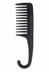 Shower Waterproof Hair Comb Brush - Black