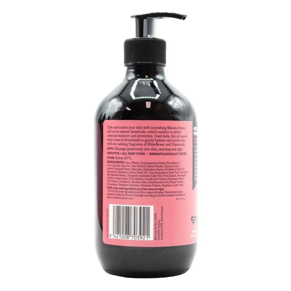 400ml Manuka Honey Sensitive Body Lotion Moisturiser