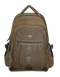 Washed Canvas Backpack Bag in Khaki