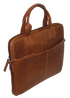 Futura Mens Slimline Laptop Bag Satchel Handbag Handles College - Brown