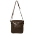 Means Crossbody Bag Adjustable Shoulder Strap Travel Wallet - Brown