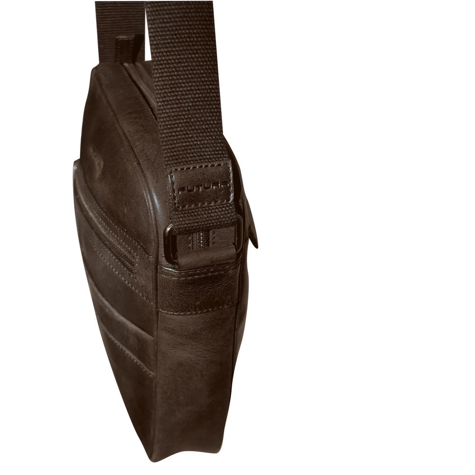 Means Crossbody Bag Adjustable Shoulder Strap Travel Wallet - Brown