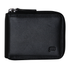 Mens Zip Around Leather Wallet RFID Gift - Black