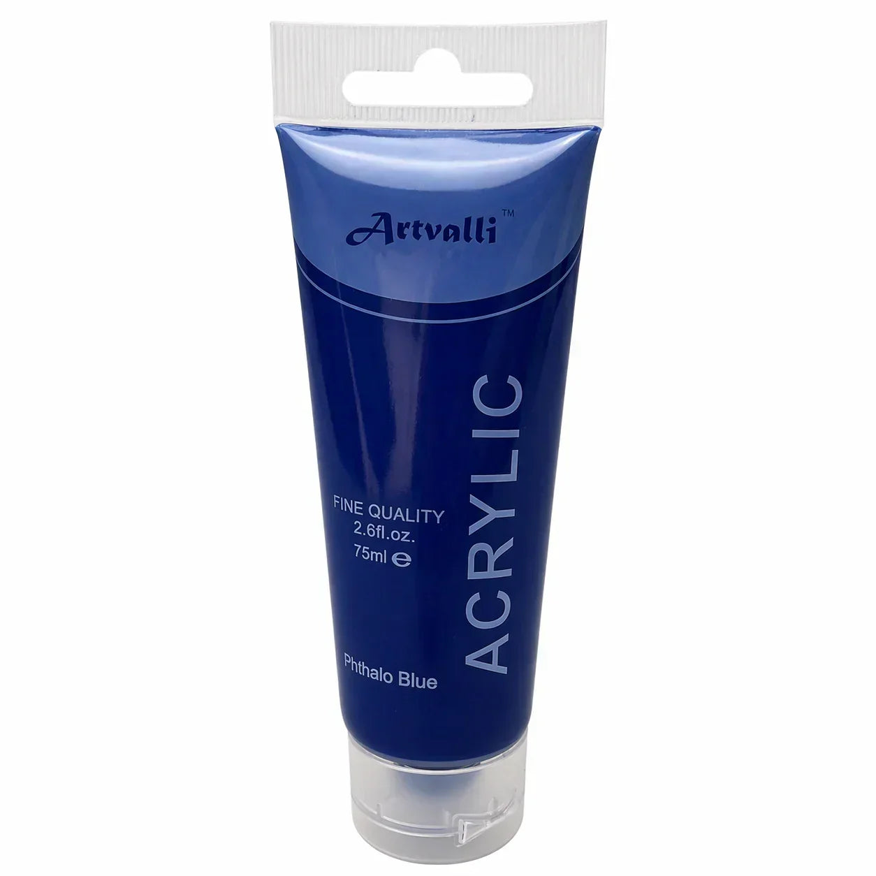Acrylic Paint 75ml Tube Water Based Non Toxic Artist Craft - Phthalo Blue