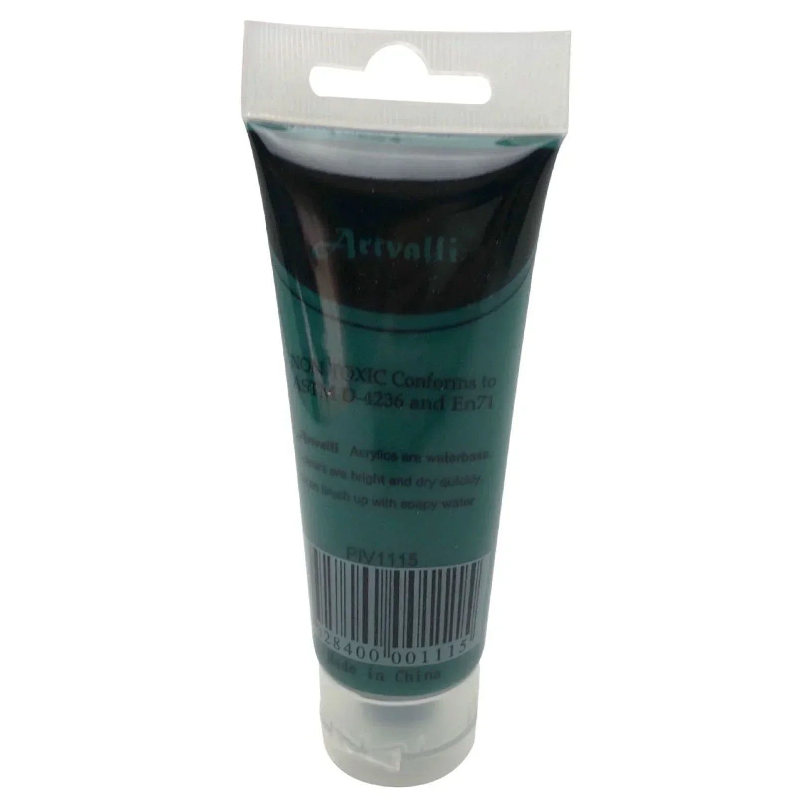 Acrylic Paint 75ml – Water‑Based Non‑Toxic Artist Craft Tube Phthalo Green