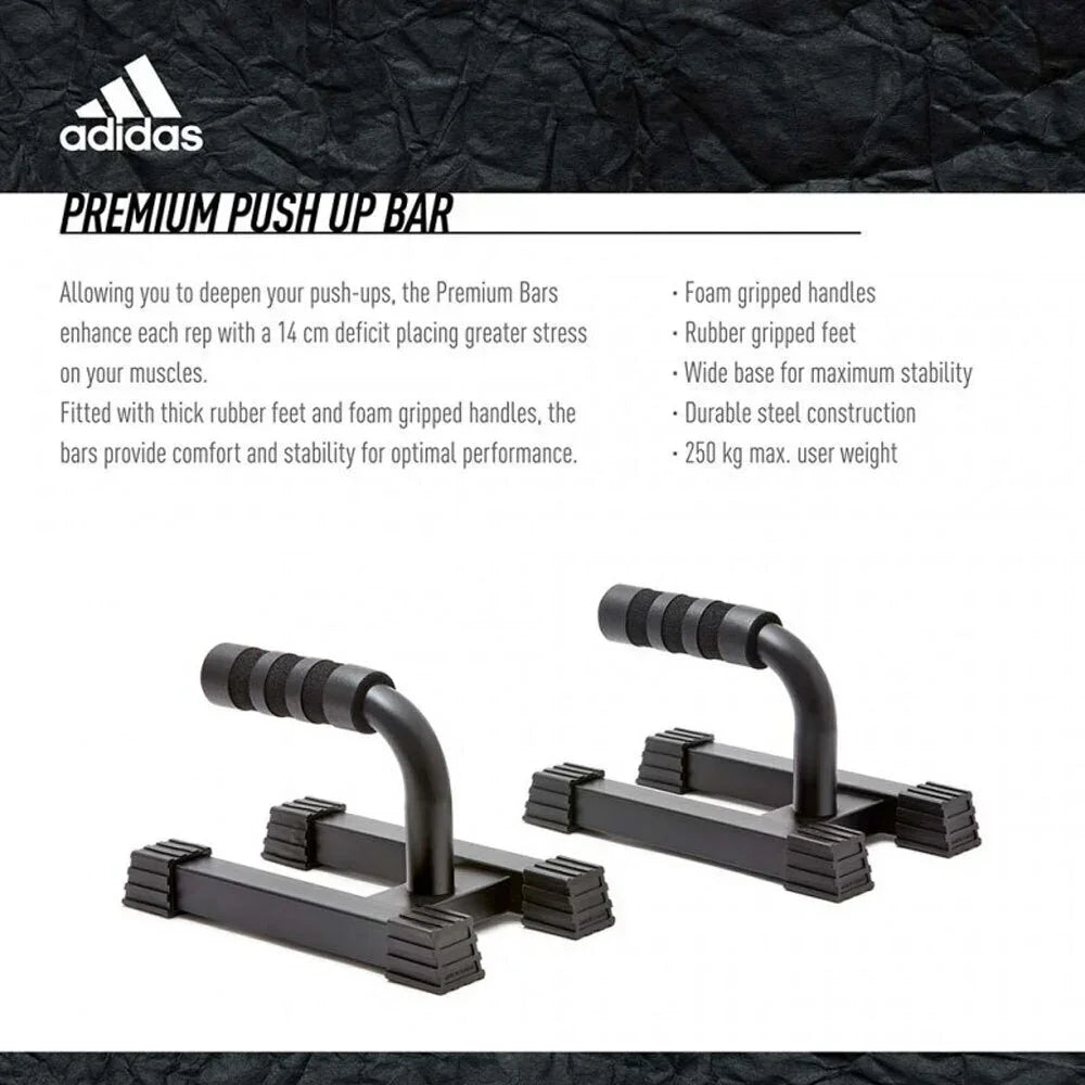 Premium Push Up Bars Grips Non Slip Handles Gym Training Fitness Foam