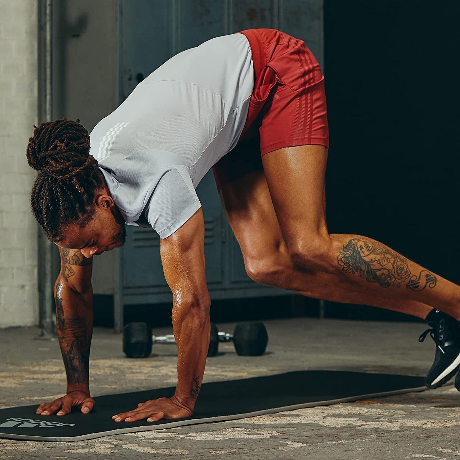 Exercise Training Floor Mat Gym 10mm Thick Gym Yoga Fitness Judo Pilates