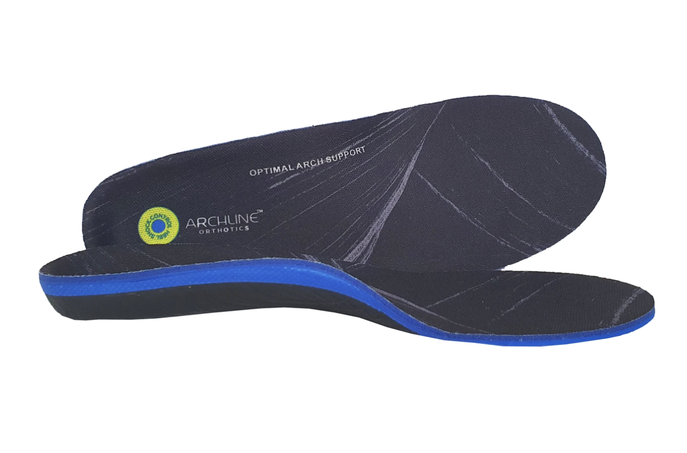 Archline Active Orthotics Full Length Arch Support Relief Insoles - For Hiking & Outdoors - XS EU 35-37