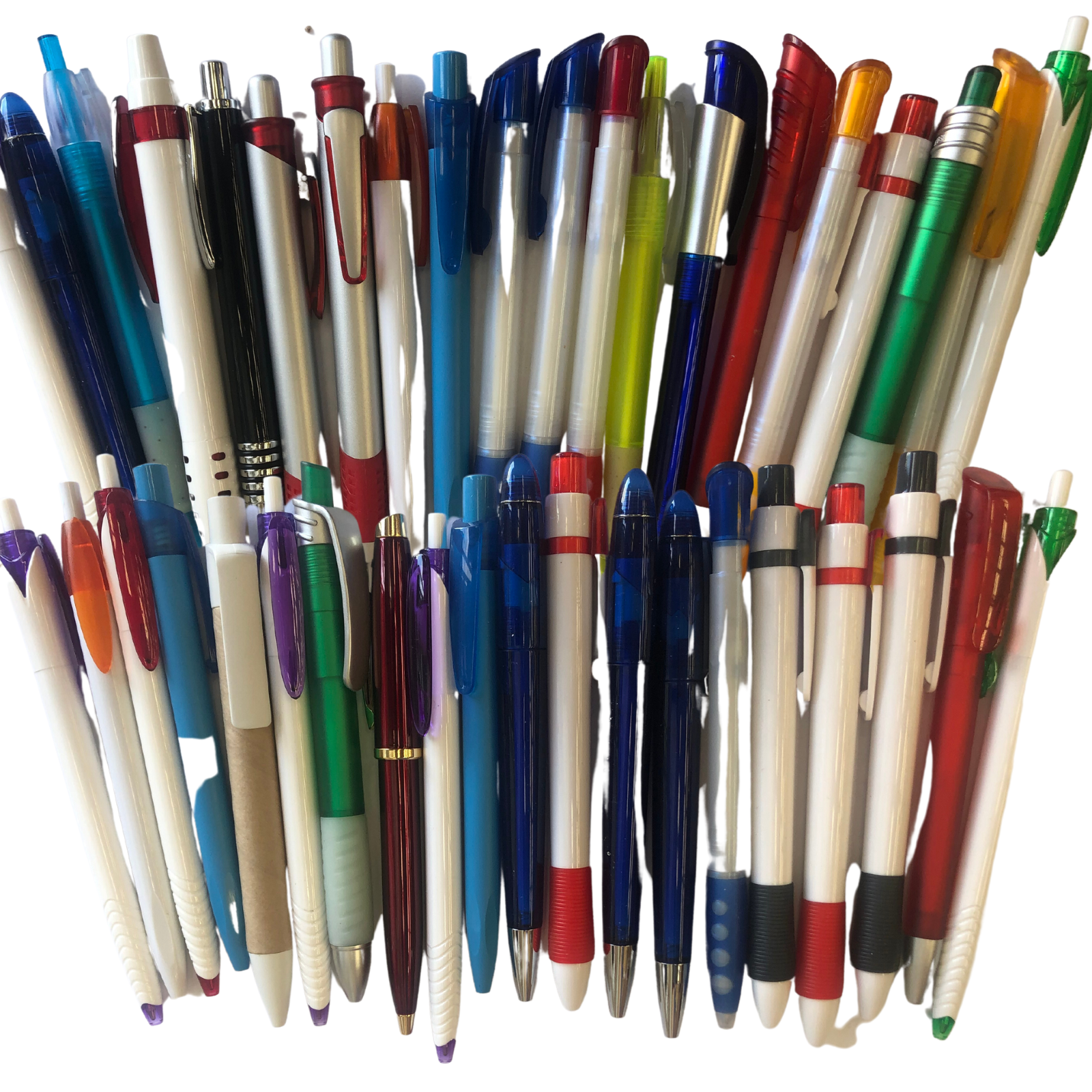 100x Ball Point Pen Gift School Office Business Ballpoint - ASSORTED BULK PACK