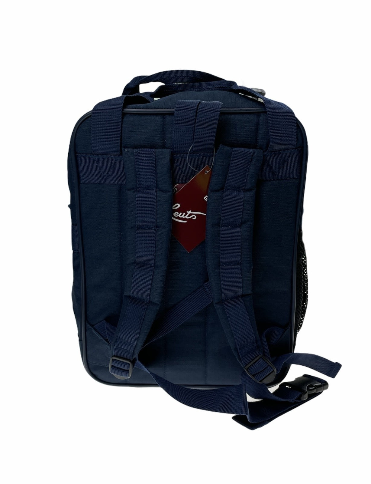 26L  Backpack School Book Library Utility Carry Bag Backpack - Navy